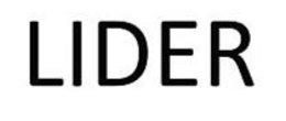 LIDER trademark