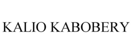 KALIO KABOBERY trademark