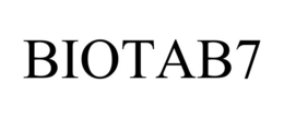 BIOTAB7 trademark