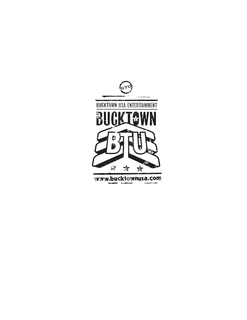 BTU BUCKTOWN USA ENTERTAINMENT BUCKTOWN BTU WWW.BUCKTOWNUSA.COM trademark