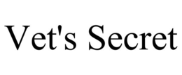 VET'S SECRET trademark