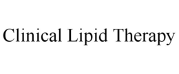 CLINICAL LIPID THERAPY trademark