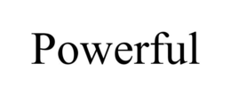POWERFUL trademark