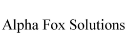 ALPHA FOX SOLUTIONS trademark