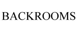 BACKROOMS trademark
