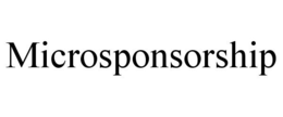 MICROSPONSORSHIP trademark