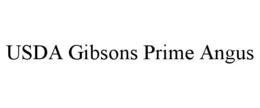 USDA GIBSONS PRIME ANGUS trademark