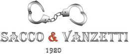SACCO & VANZETTI 1920 trademark