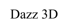DAZZ 3D trademark