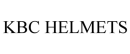 KBC HELMETS trademark