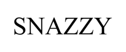 SNAZZY trademark