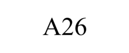 A26 trademark