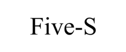 FIVE-S trademark