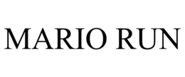 MARIO RUN trademark