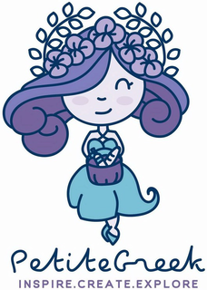 PETITEGREEK INSPIRE. CREATE. EXPLORE trademark