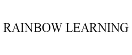 RAINBOW LEARNING trademark