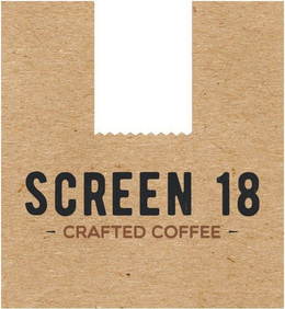 SCREEN 18 CRAFTED COFFEE trademark