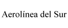 AEROLÍNEA DEL SUR trademark