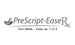 PRESCRIPT-EASE RX YOUR MEDS - EASY AS 1-2-3 trademark