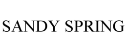 SANDY SPRING trademark