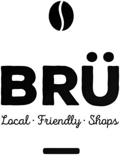 BRÜ LOCAL·FRIENDLY·SHOPS trademark