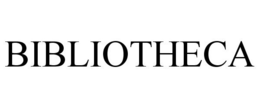 BIBLIOTHECA trademark