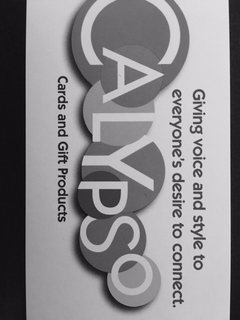 CALYPSO GIVING VOICE AND STYLE TO EVERYONE'S DESIRE TO CONNECT. CARDS AND GIFT PRODUCTS trademark