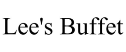 LEE'S BUFFET trademark