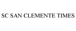 SC SAN CLEMENTE TIMES trademark