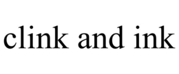 CLINK AND INK trademark