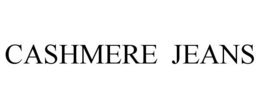 CASHMERE JEANS trademark