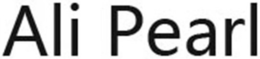 ALI PEARL trademark