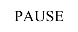 PAUSE trademark