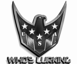 WHO'S LURKING USA trademark
