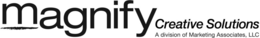MAGNIFY CREATIVE SOLUTIONS, A DIVISION OF MARKETING ASSOCIATES, LLC trademark