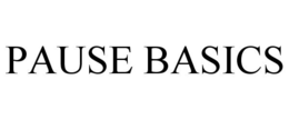 PAUSE BASICS trademark