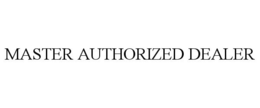 MASTER AUTHORIZED DEALER trademark