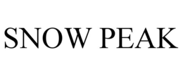 SNOW PEAK trademark
