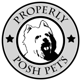 PROPERLY POSH PETS trademark