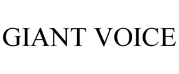 GIANT VOICE trademark