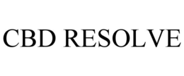 CBD RESOLVE trademark