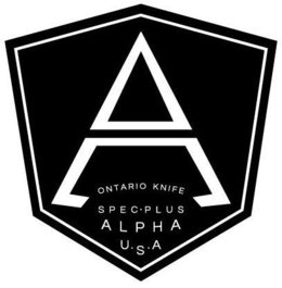 A ONTARIO KNIFE SPEC PLUS ALPHA USA trademark