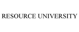 RESOURCE UNIVERSITY trademark