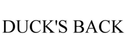 DUCK'S BACK trademark