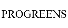 PROGREENS trademark