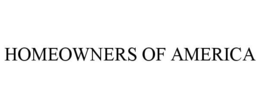 HOMEOWNERS OF AMERICA trademark
