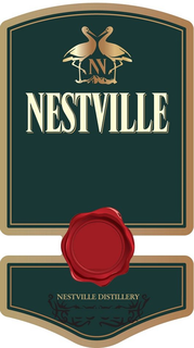 NESTVILLE NV NESTVILLE DISTILLERY trademark
