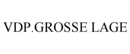 VDP.GROSSE LAGE trademark