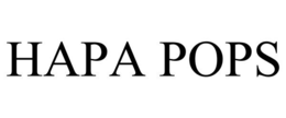HAPA POPS trademark