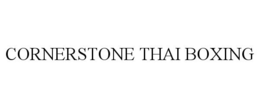 CORNERSTONE THAI BOXING trademark